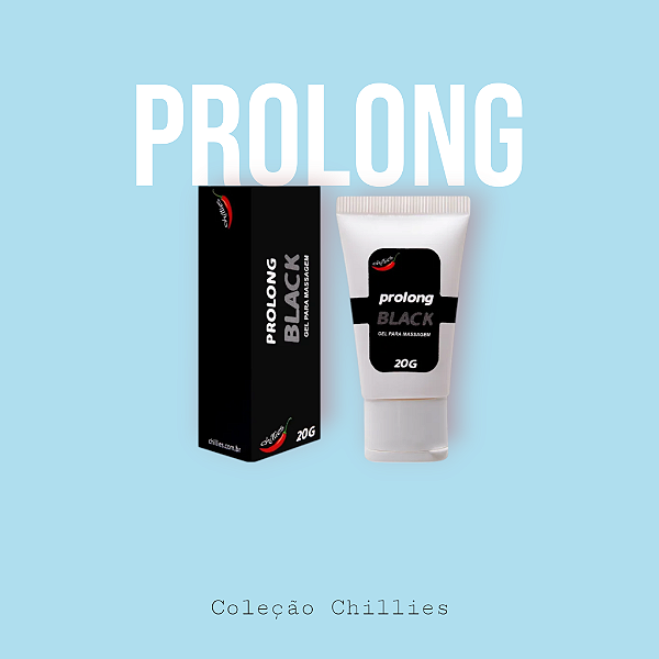 Prolong Black Gel Retardador - Chillies