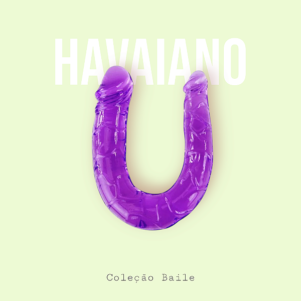 Dildo Realístico Duplo - Havaiano - Baile
