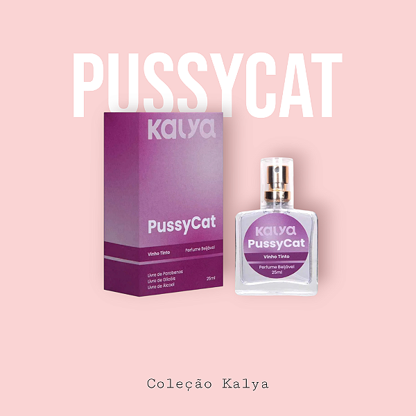 Pussycat Perfume Beijável 25Ml Kalya