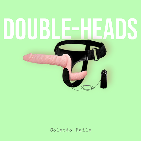 Cinta Double-Heads com Vibrador - Baile