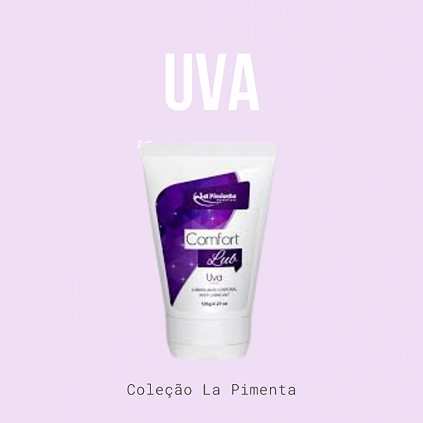 Lubrificante Comfort Lub Beijável Uva