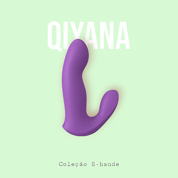 Vibrador de Ponto G com Dedilhar / Vem cá - Qiyana - S-Hande