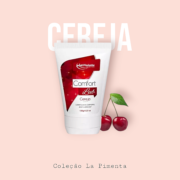 Lubrificante Comfort Lub Beijável Cereja