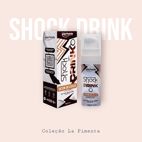 Shock-G Gel Eletrizante Licor de Coco
