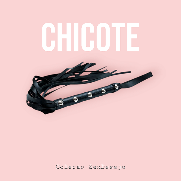 Chicote Luxo - Bondage - 59 cm