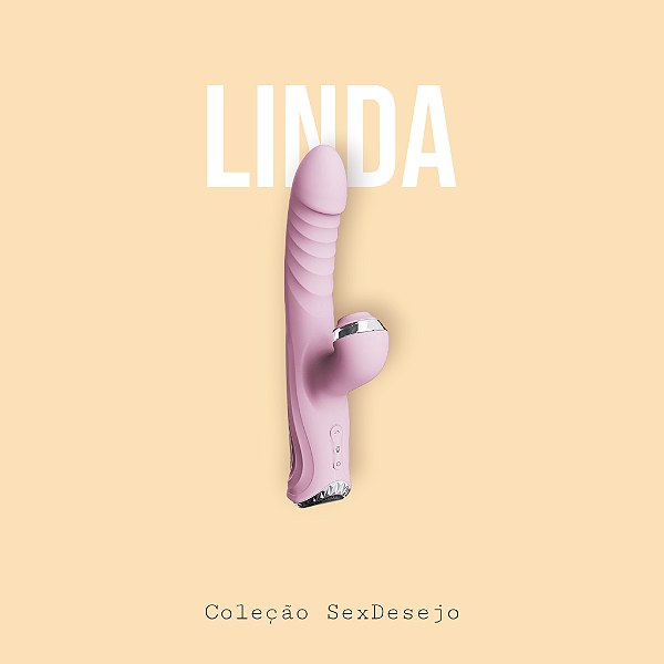 Linda - Rabbit Pulsação e Vai e vem - com tela de LCD