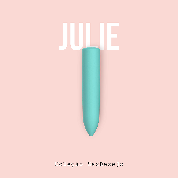 Julie - Bullet Recarregável - 9,2 X 1,8cm
