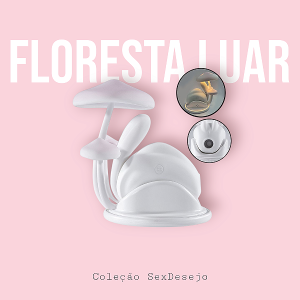 Floresta ao Luar Luminária - Vibrador Duplo para Clitóris