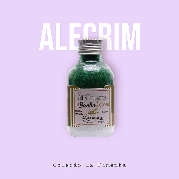 Sais De Banho Espumantes Alecrim