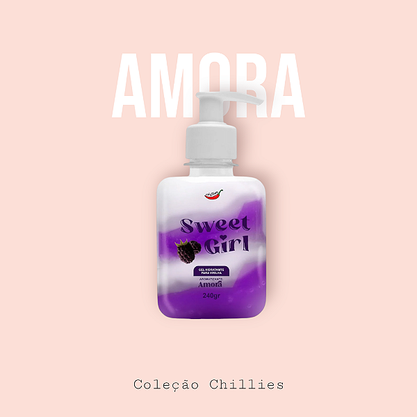 Sweet Girl Gel Hidratante Virilha Amora