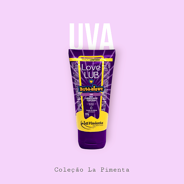 Lubrificante Love Lub Bubbalove Uva