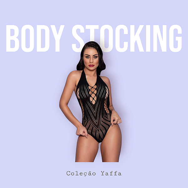 Body com Frente Transpassada e Costas Nuas