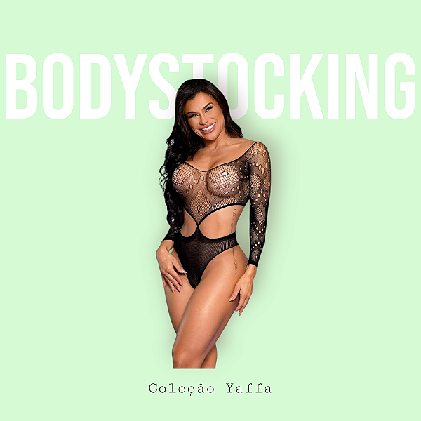 Bodystocking com Transparência