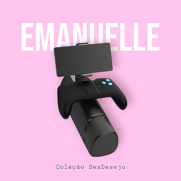 Emanuelle - Masturbador Lanterna com suporte para Celular