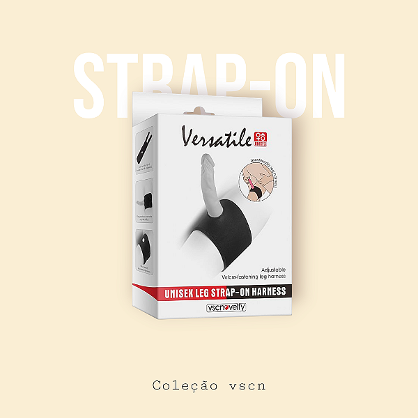 Cinta Para Perna - Strapon Harness - Elastano - VSCN VELT