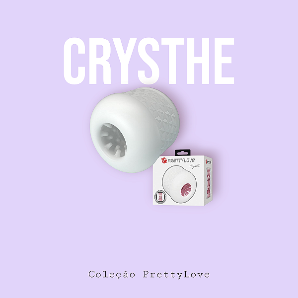 Mini Masturbador Vazado - Formato de EGG - Crysthe - Pretty Love
