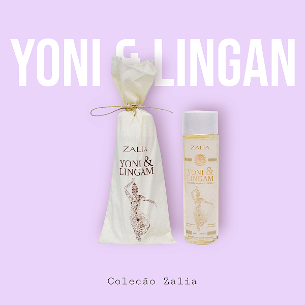 Yoni & Lingan Óleo Massagem Tântrica - Zalia