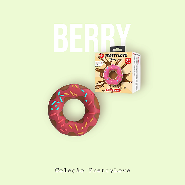 Anel Peniano Formato de Donuts - Diâmetro 2.0 cm - Pretty Love