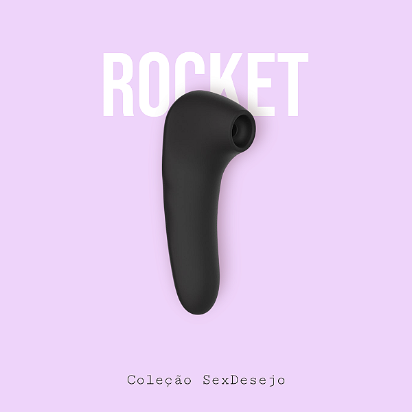 Rocket - Vibrador de Pulsação Recarregável