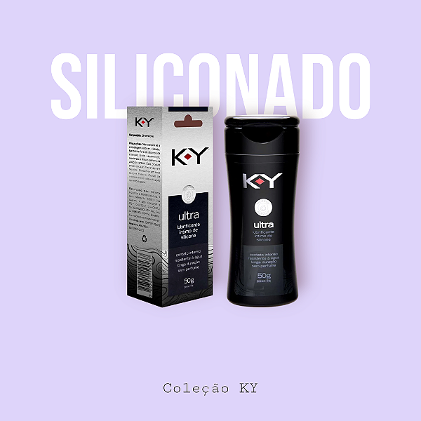 K-Y Ultra Lubrificante Íntimo Silicone 50G