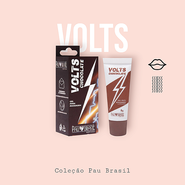 Volts Vibrador Líquido Aromático Chocolate
