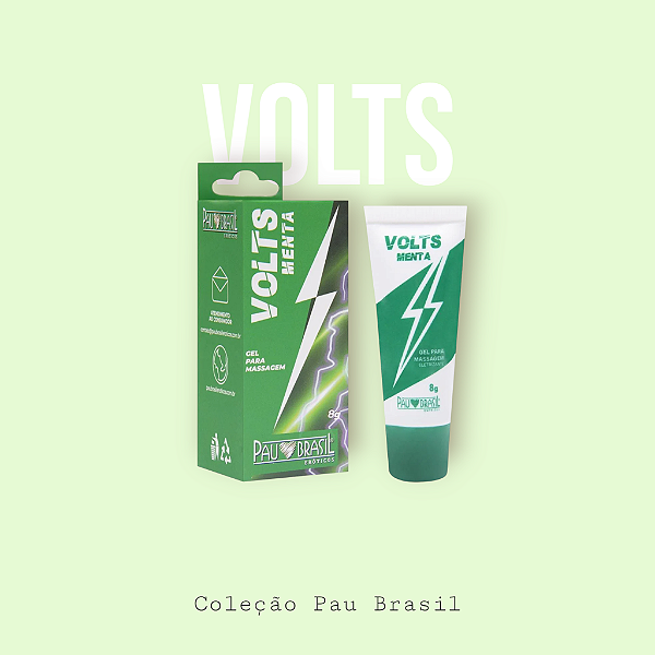 Volts Vibrador Líquido Aromático Menta