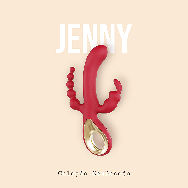 Vibrador Triplo - Jenny o Coelho