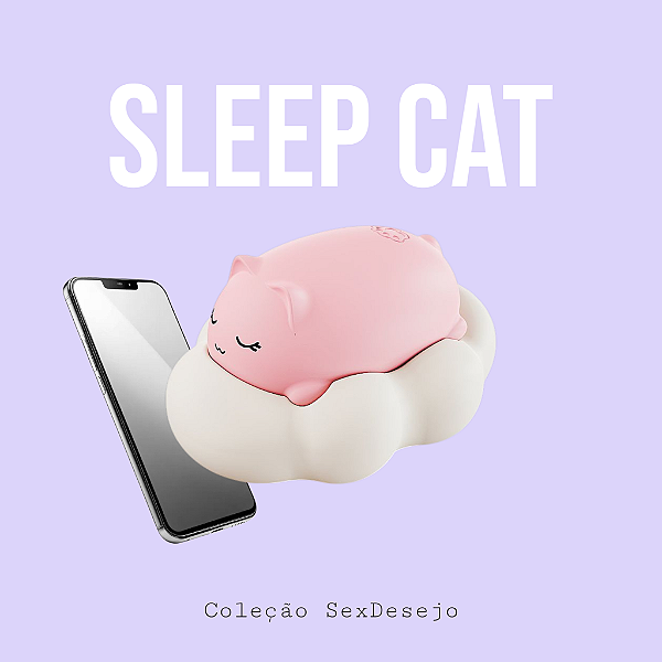 SleepmCat - Vibrador de Pulsação com Case - com Aplicativo