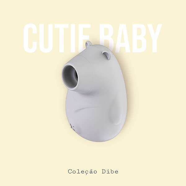 Cutie Baby o urso - Estimulador de clitóris com Pulsação - Dibe