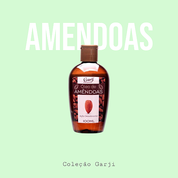 Óleo De Amêndoas Desodorante 100Ml Garji