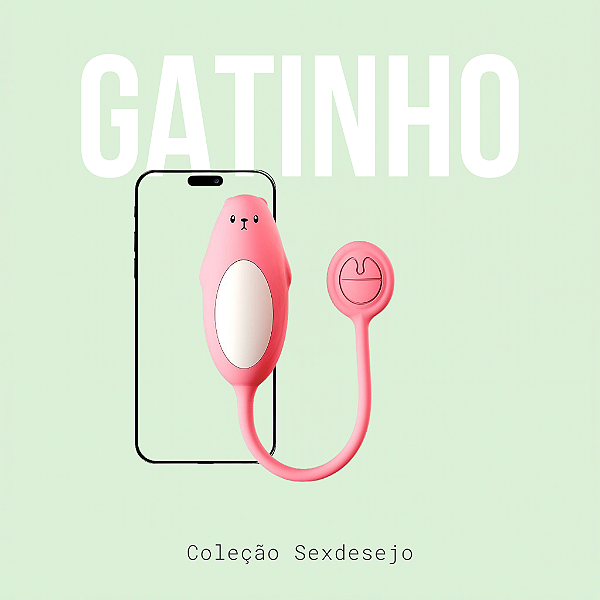 Bullet com Formato de Gato - À Longa distância com app