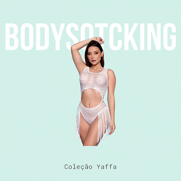 Body Arrastão com franjas