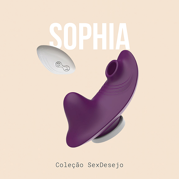 Vibrador de Calcinha com Controle Remoto - Sophia