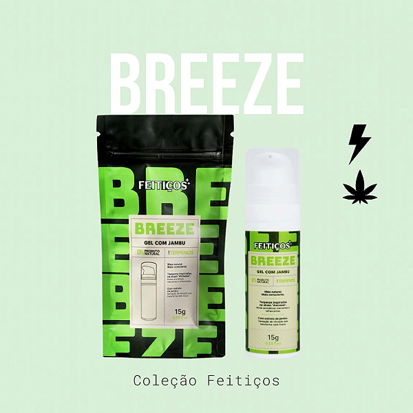 Breeze Gel Com Jambu E Terpenos de Canabis
