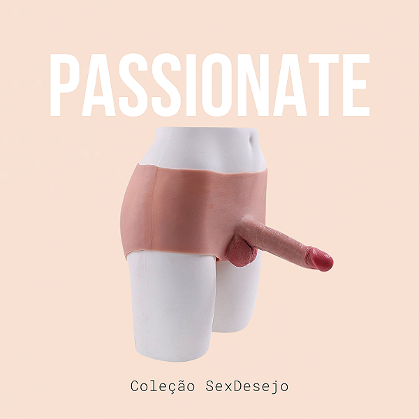 Cinta em Silicone com Prótese Integrada de 17,4 x 4,3cm
