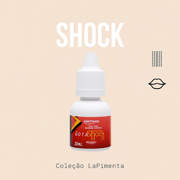 Gota Shock Gel Beijável Eletrizante
