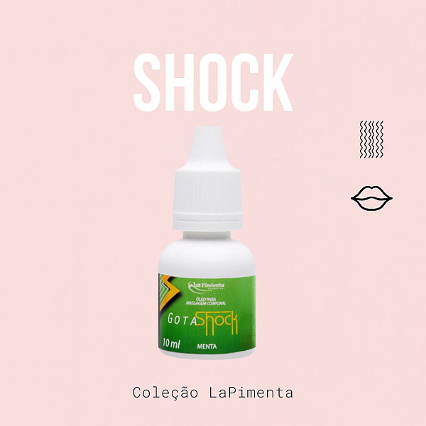 Gota Shock Gel Beijável Eletrizante