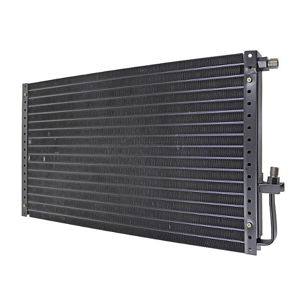 Condensador de Ar Condicionado Universal 14x25 Espessura 32mm Aletas Serpentina