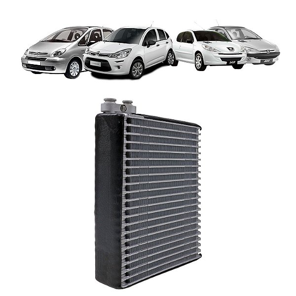 Evaporador de Ar Condicionado Citröen Xsara Picasso Citröen C3 Até 072010 Peugeot 206 207
