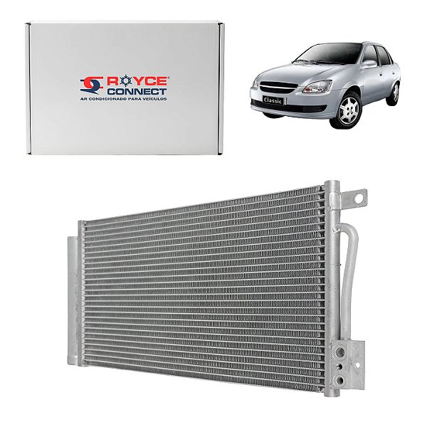 Condensador de Ar Condicionado Chevrolet Corsa Classic 2011 em diante