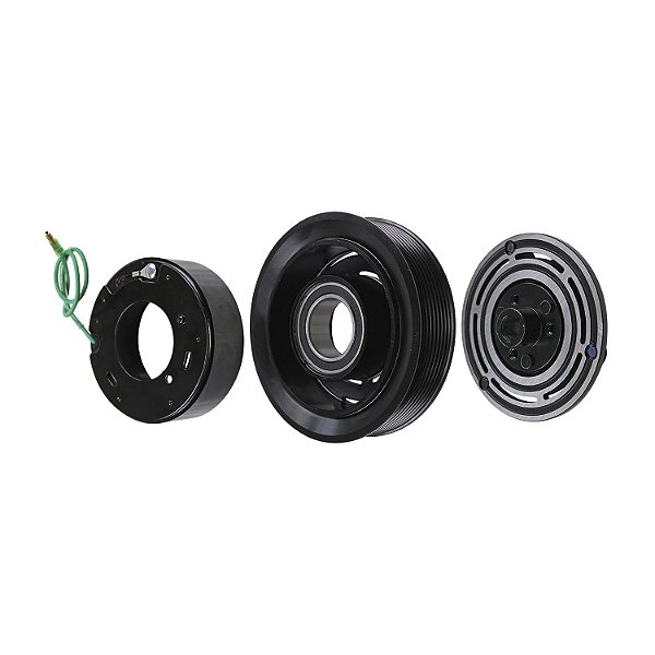 Conjunto de Embreagem do Compressor de Ar Condicionado Sanden 7H15 24V 8PK