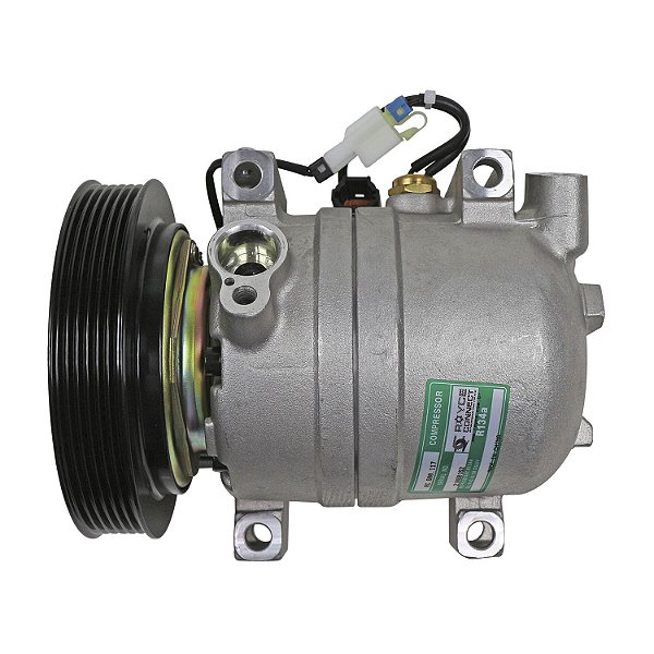 Compressor de Ar Condicionado Nissan Frontier X Terra Motor 28 12V Polia 6PK