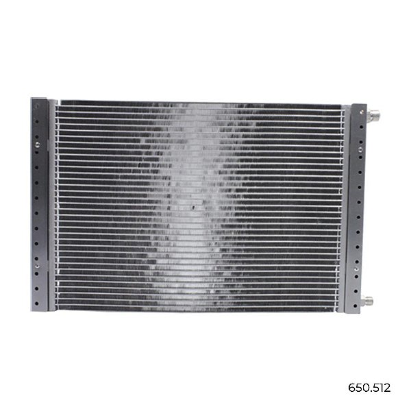 Condensador de Ar Condicionado Universal 14x22 16mm Conexões Sucção