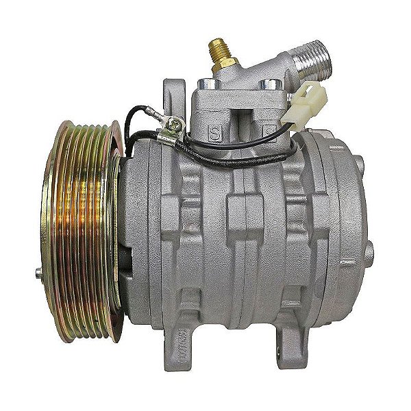 Compressor de Ar Condicionado Modelo 10P08E Gol Parati Saveiro G2 G3 G4 1.0