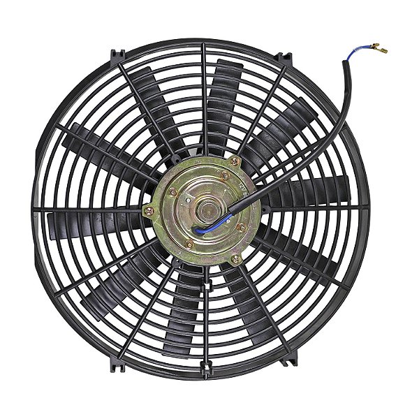 Eletroventilador Universal 14 Polegadas Pás Reta 12v