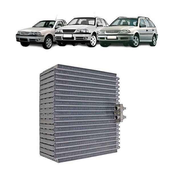 Evaporador de Ar Condicionado Volkswagen Gol Parati Saveiro G2 G3 G4 Cx Denso