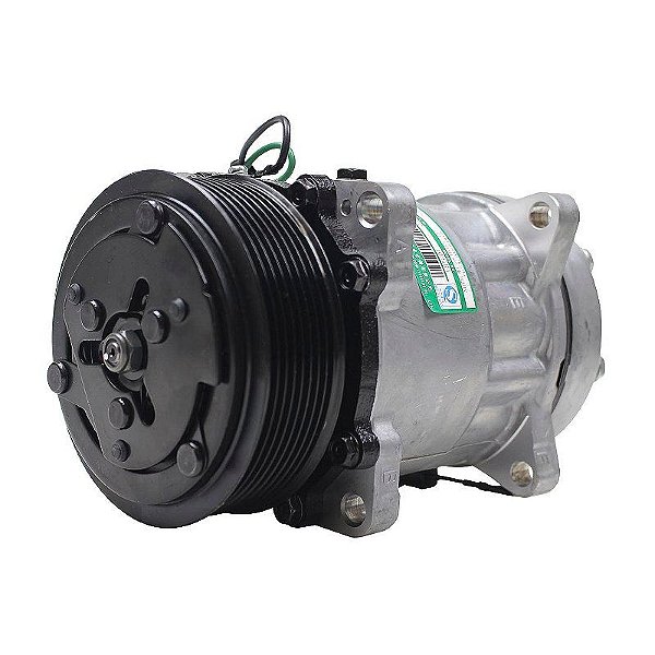 Compressor de Ar Condicionado Sanden 7h15 4866 8 Orelhas 24 Volts