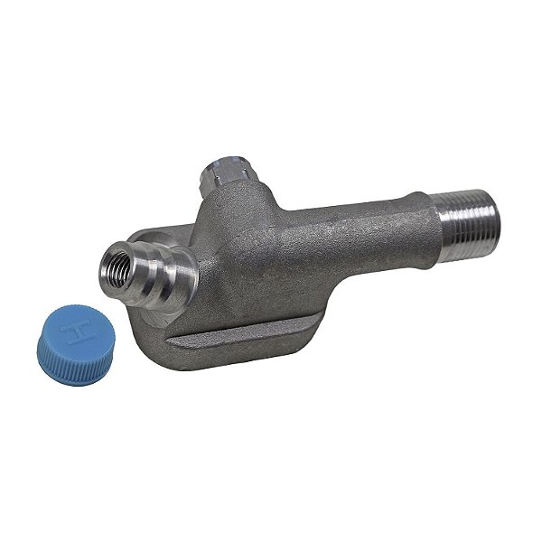 Válvula de Descarga do Compressor de Ar Condicionado Denso 10P15 - Alumínio