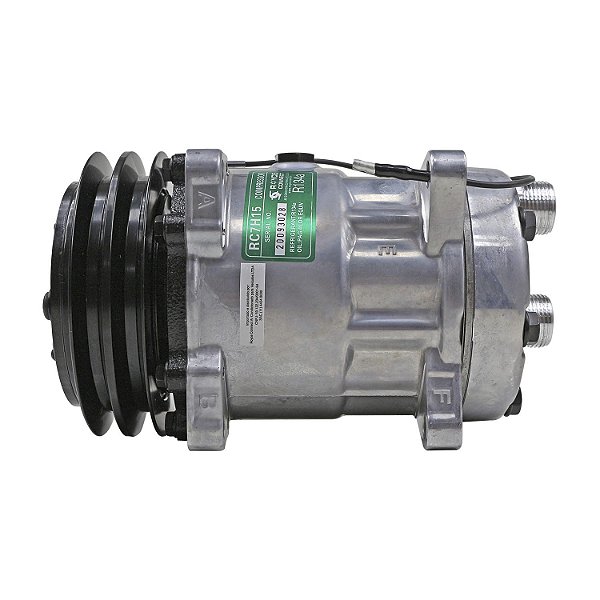 Compressor de Ar Condicionado Modelo 7h15 Maquina 12 Volts Polia 2a B110 B115
