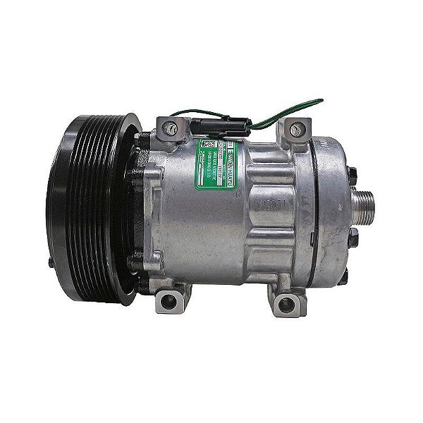 Compressor de Ar Condicionado Sanden Asia 7h15 4795 E 4300 Máquin D125c D150c